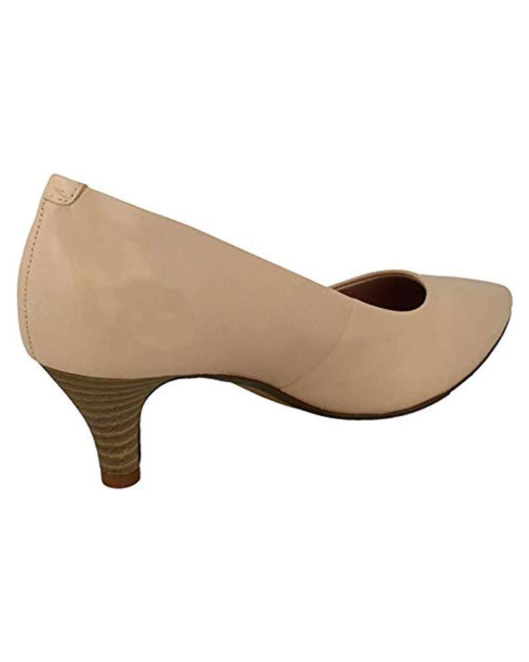 Clarks Linvale Jerica Closed toe Pumps in Natural Lyst UK