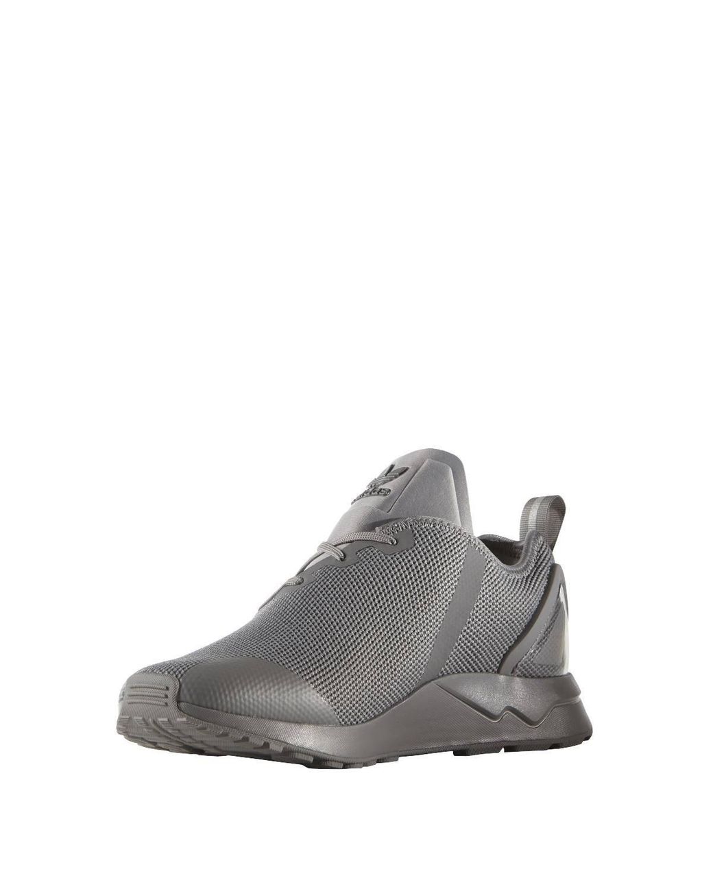 adidas originals zx flux adv trainers in grey