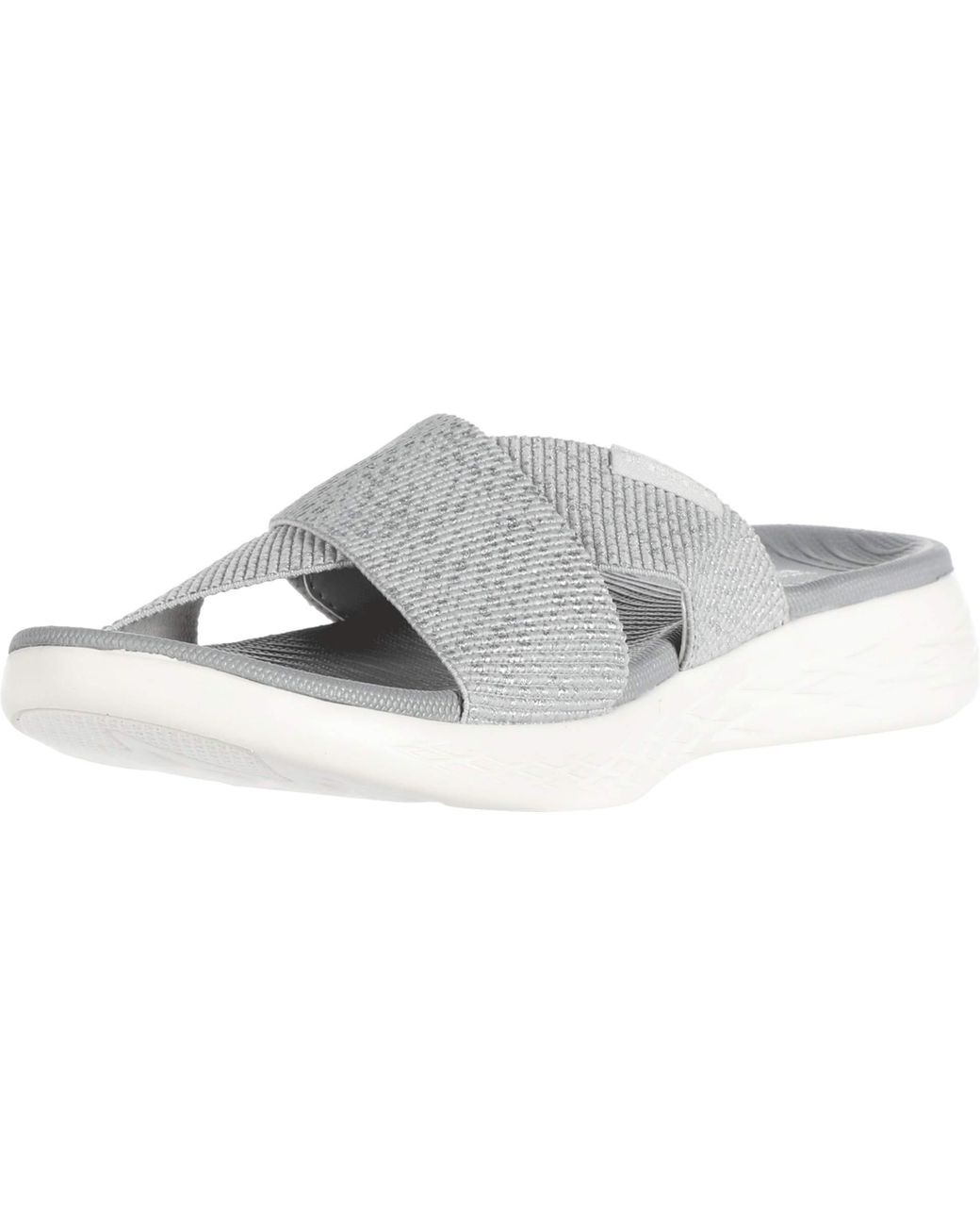 Skechers The-go 600 - Glistening Silver in Metallic - Save 26% - Lyst