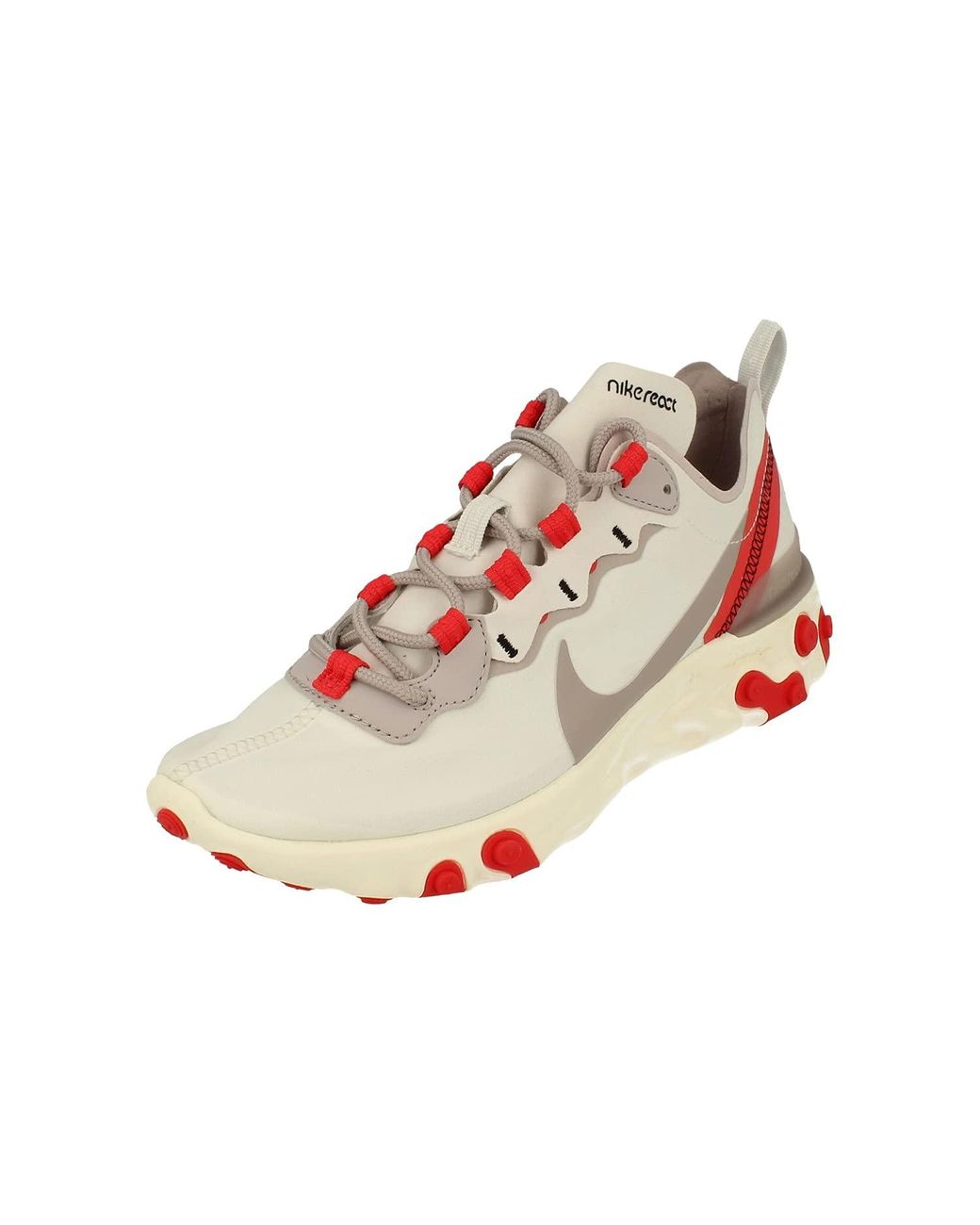 Nike React Element 55 S Running Trainers Bq2728 Sneakers Shoes in Black Lyst UK