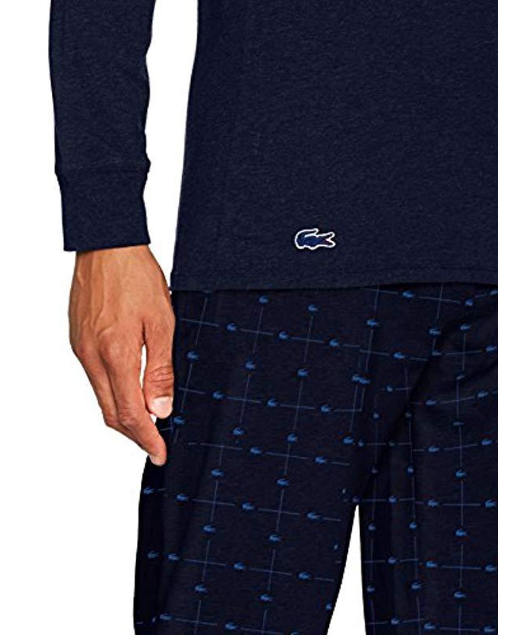 Loungewear Long Sleeve Holiday Set, Ensemble De Pyjama Homme Lacoste pour  homme en coloris Bleu | Lyst
