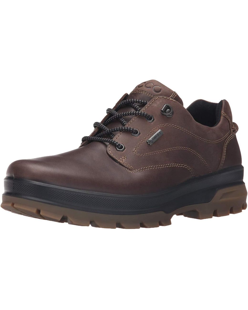 Ecco Leather RUGGED Track Hiking Boots in Dark Clay/Coffee (Brown) for Men  | Lyst