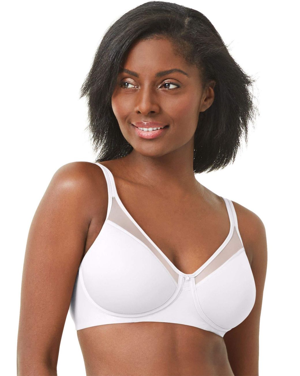 Bali One Smooth U Ultra Lite Spacer Wireless Bra Df3440 in White - Lyst