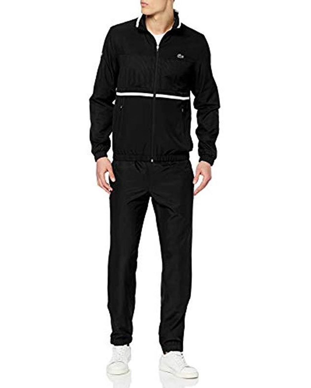 Sport Wh3573, Conjunto Ropa Deportiva Hombre, Negro (Noir/Blanc Blanc Hjs),  X-Small (Talla del Fabricante: 2) Lacoste de hombre de color Negro | Lyst