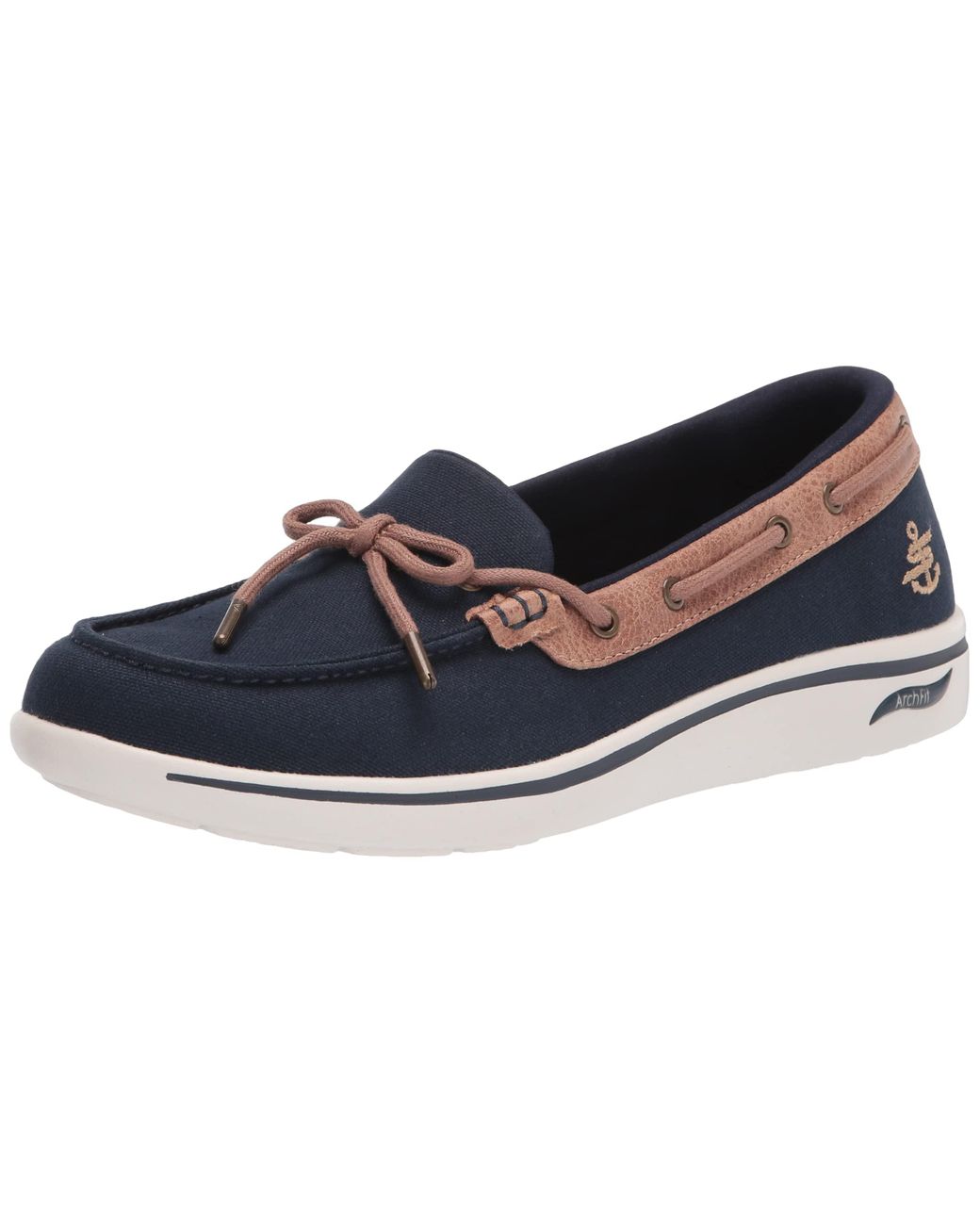 Skechers Canvas Boat Shoe in Navy (Blue) Save 6 Lyst