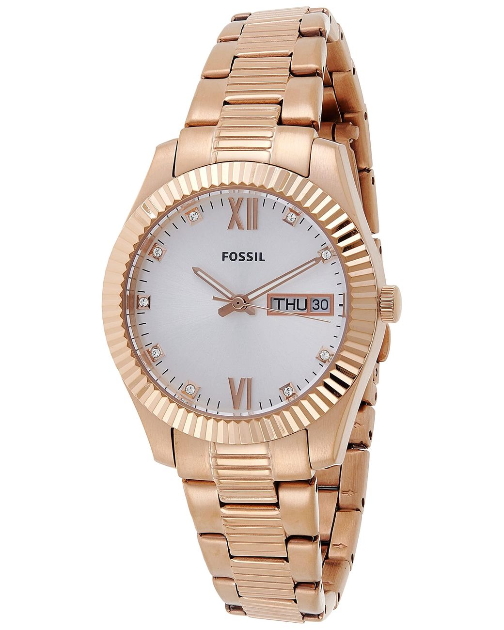 Fossil Es5200 Ladies Scarlette Watch in Natural Lyst UK