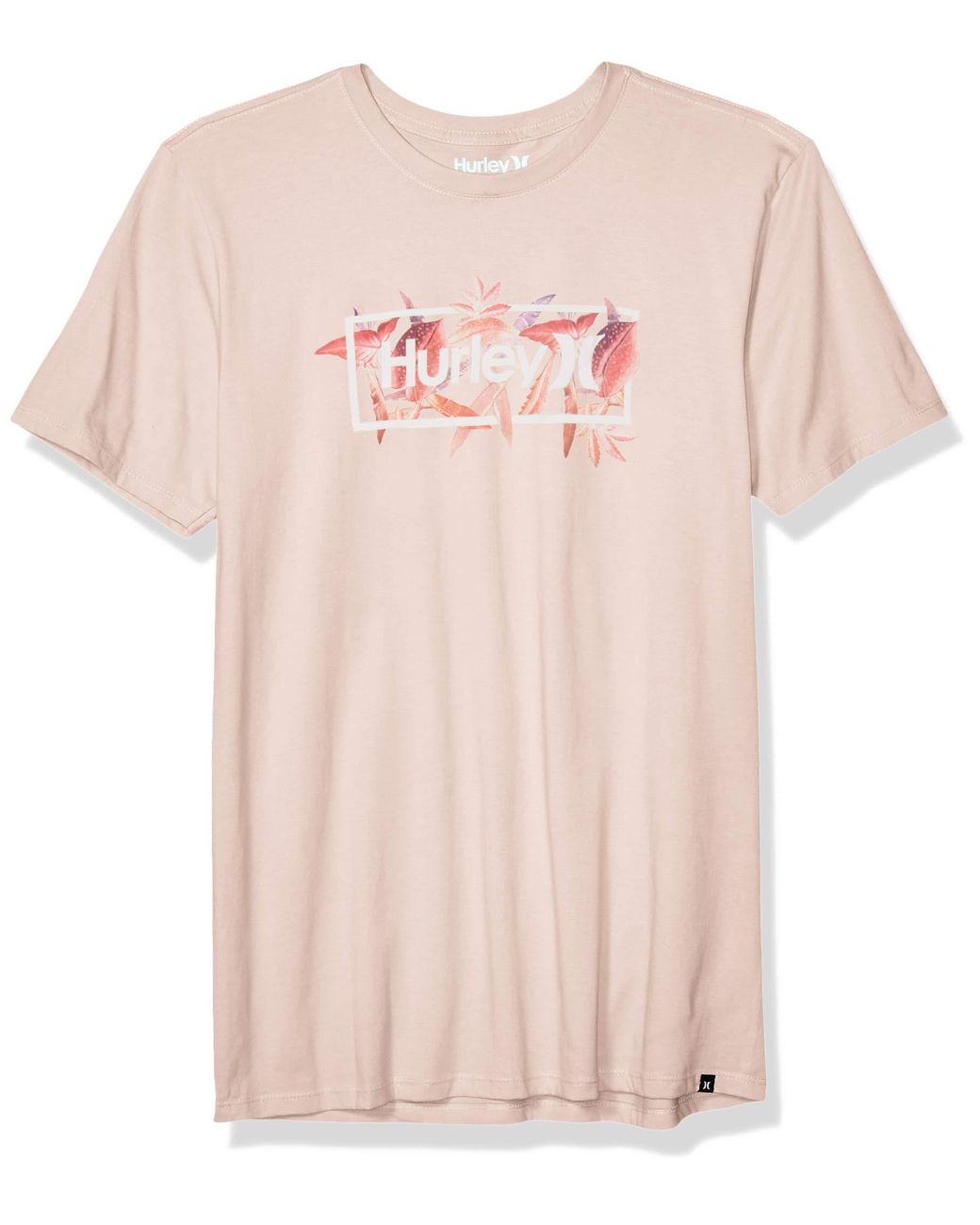 Hurley Premium Botantical Short Sleeve Tshirt in Pink for Men - Save 19 ...