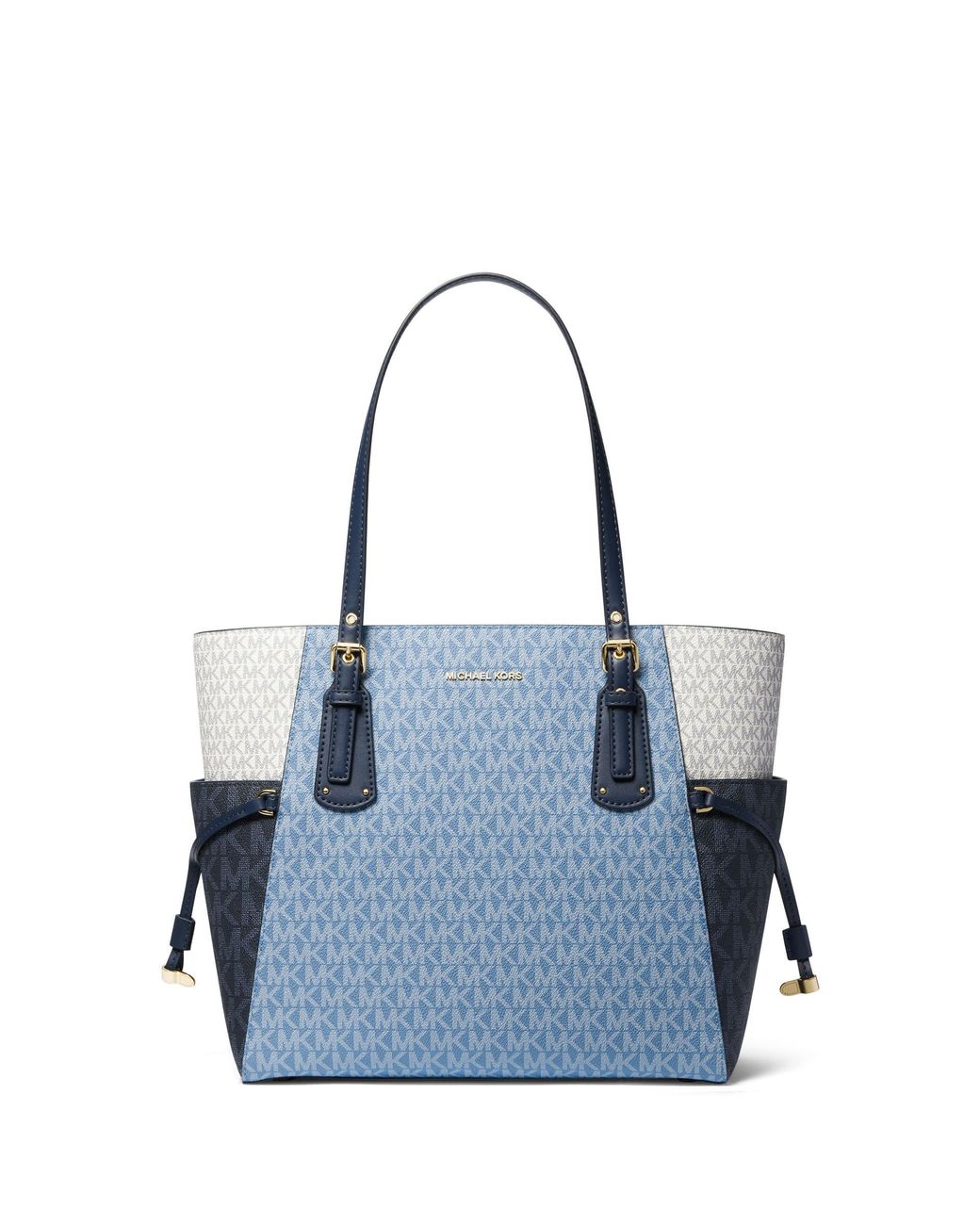 Michael kors voyager tote teal outlet