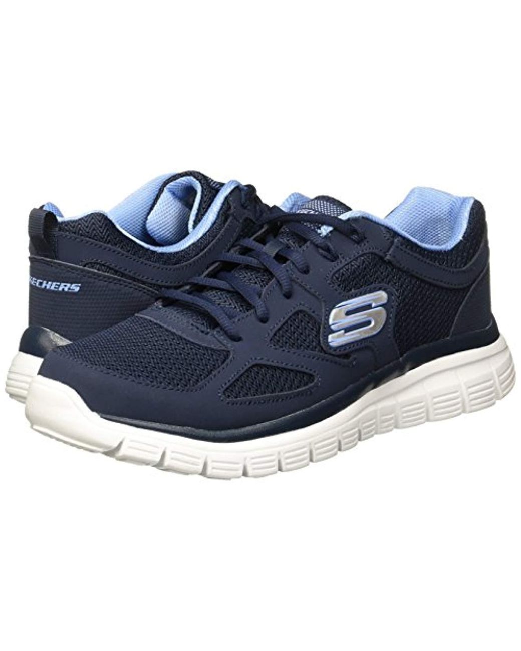 Skechers Synthetic Burns Agoura 52635-bkgy Low-top Sneakers in Blue for Men  | Lyst UK