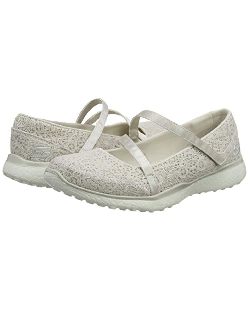 skechers espadrilles mujer azul