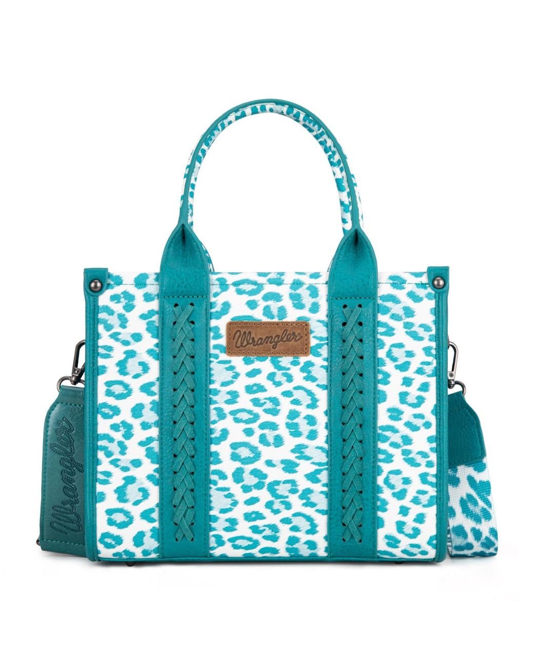 Wrangler Cow Print Tote Bag For Western Purse Boho Top Handle