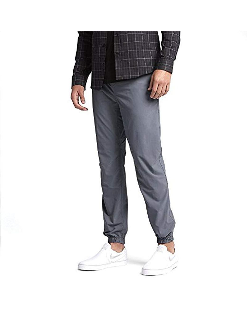 Hurley Nike Dri-fit Elastic Waist Jogger Pant in Gray for Men | Lyst