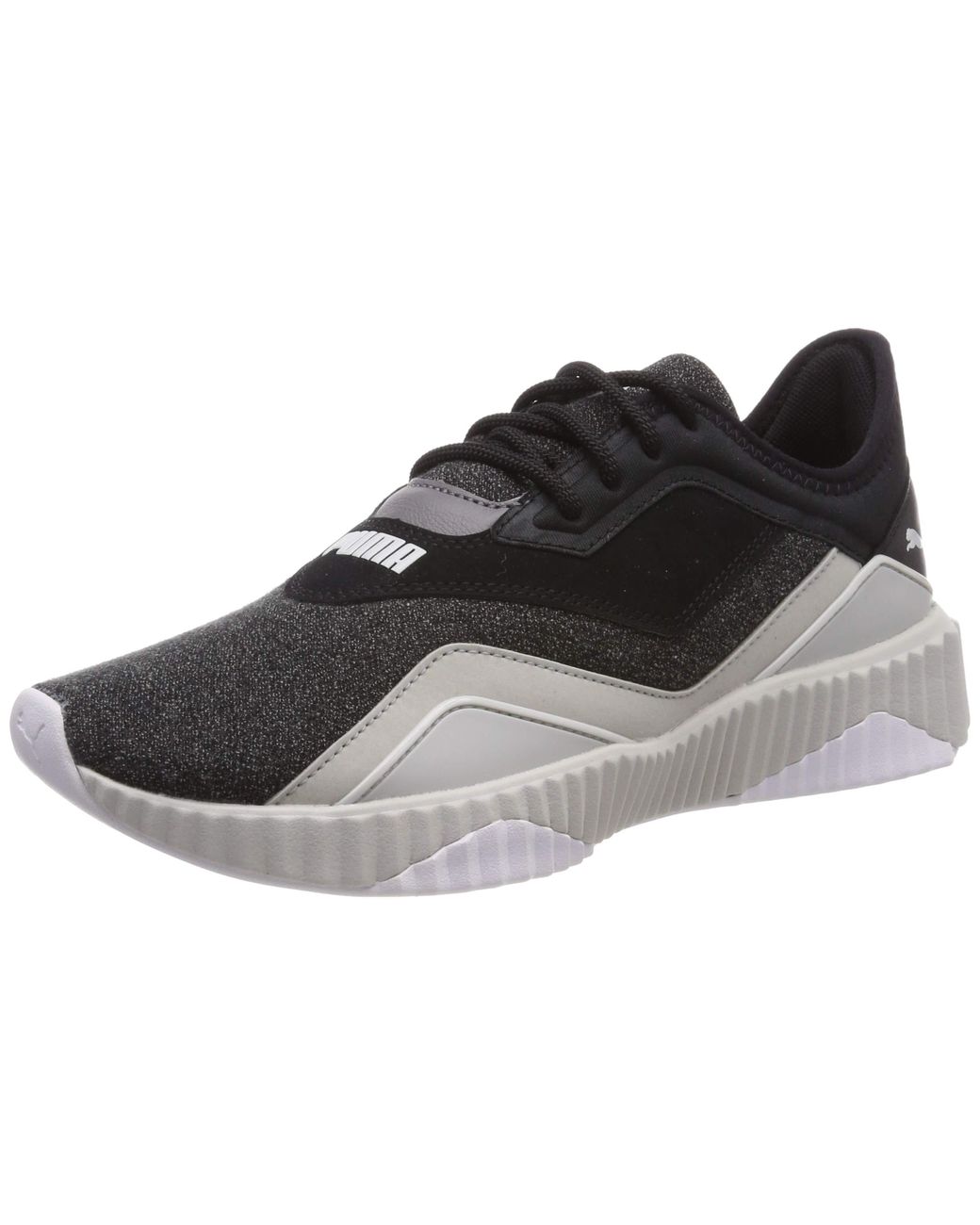 puma defy stitched croc