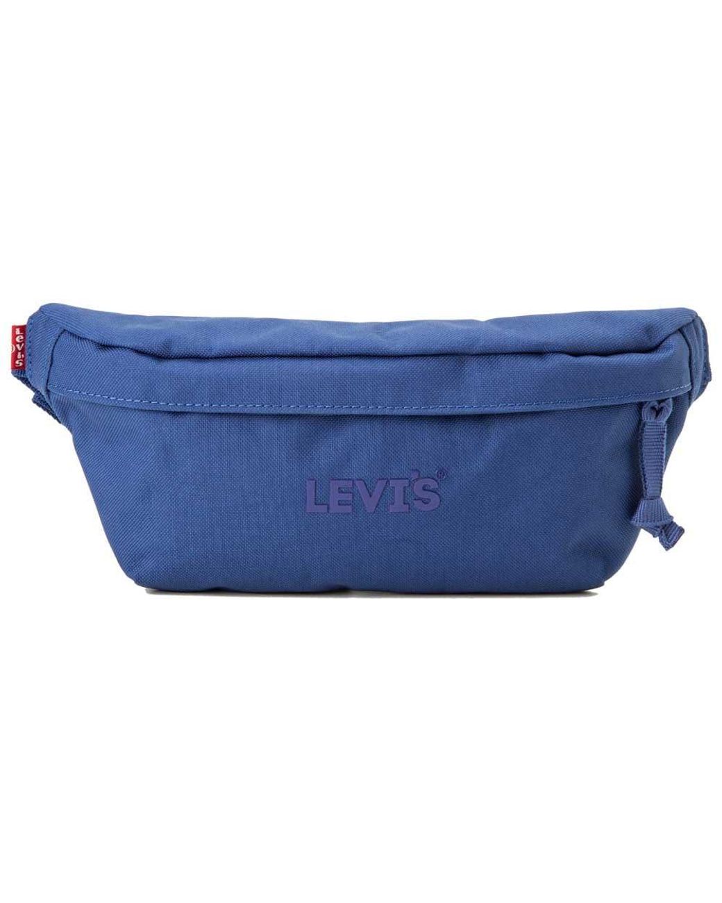 Levi s s Small Banana Sling Headline Logo in Blue Lyst UK