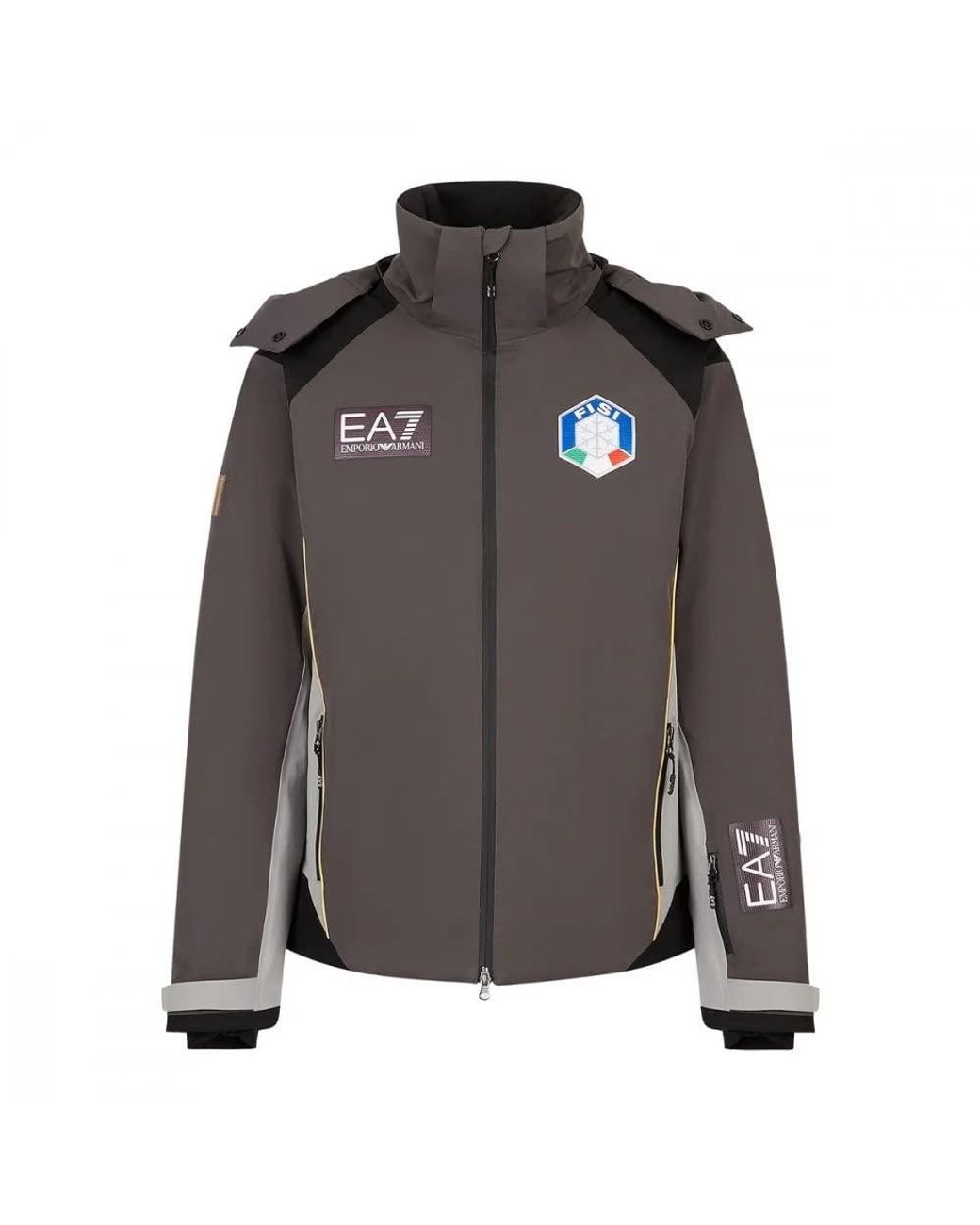 EA7 FISI Italia Veste de ski pour homme 20000 mm Emporio Armani pour homme  en coloris Marron | Lyst