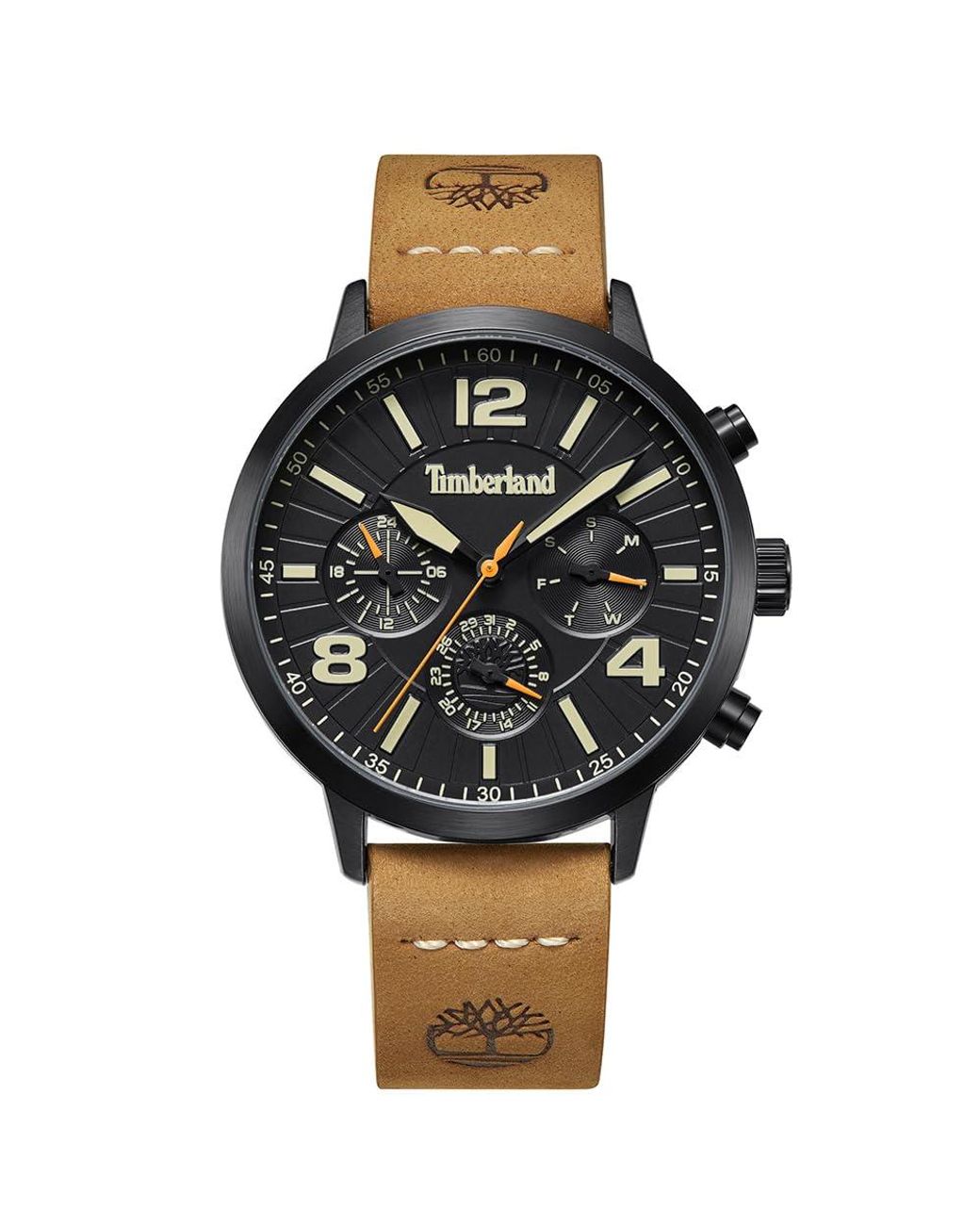 Timberland Multi-function Watch in Black for Men | Lyst