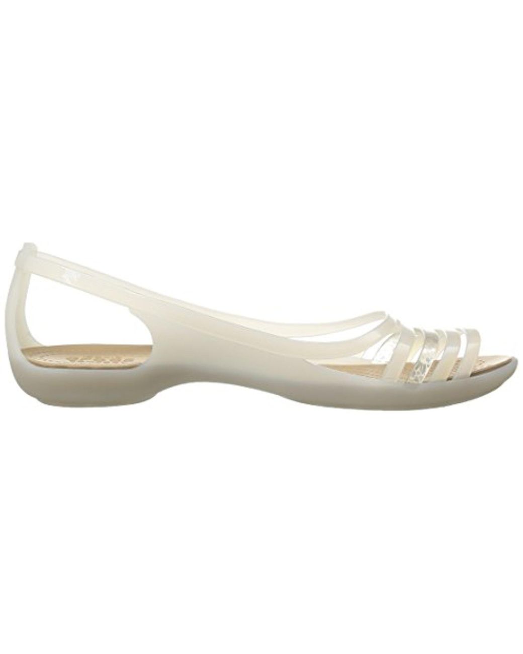Crocs Womens Huarache Flat Open Toe Sandal Shoes