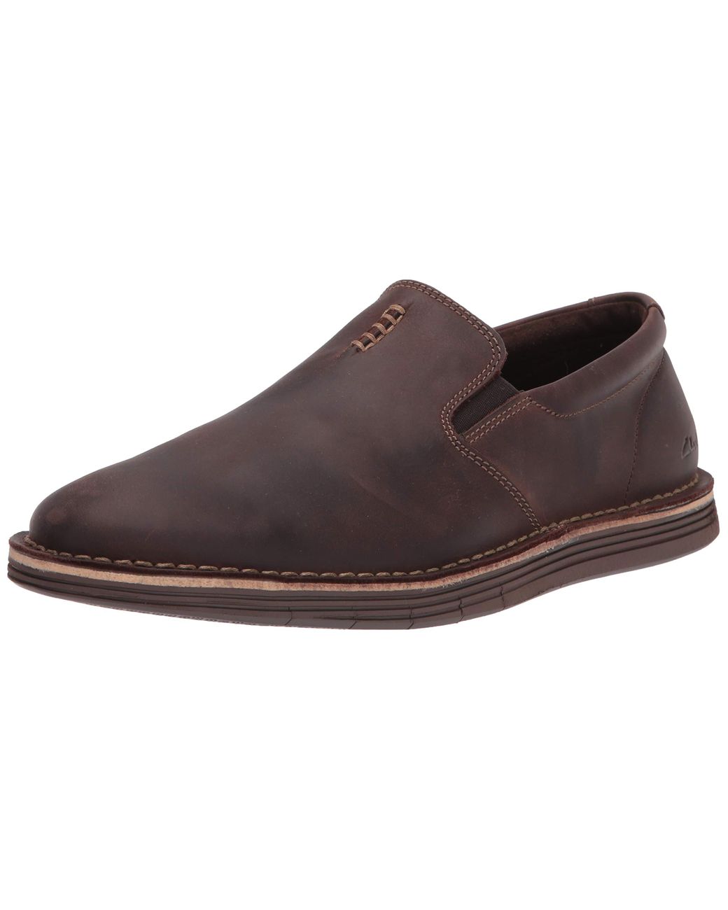 Clarks Forge Free Loafer in Dark Brown Leather (Brown) for Men - Save 45% - Lyst