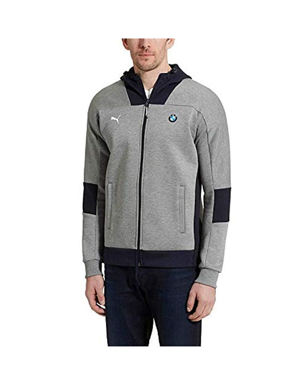 puma bmw ms hooded sweat jacket