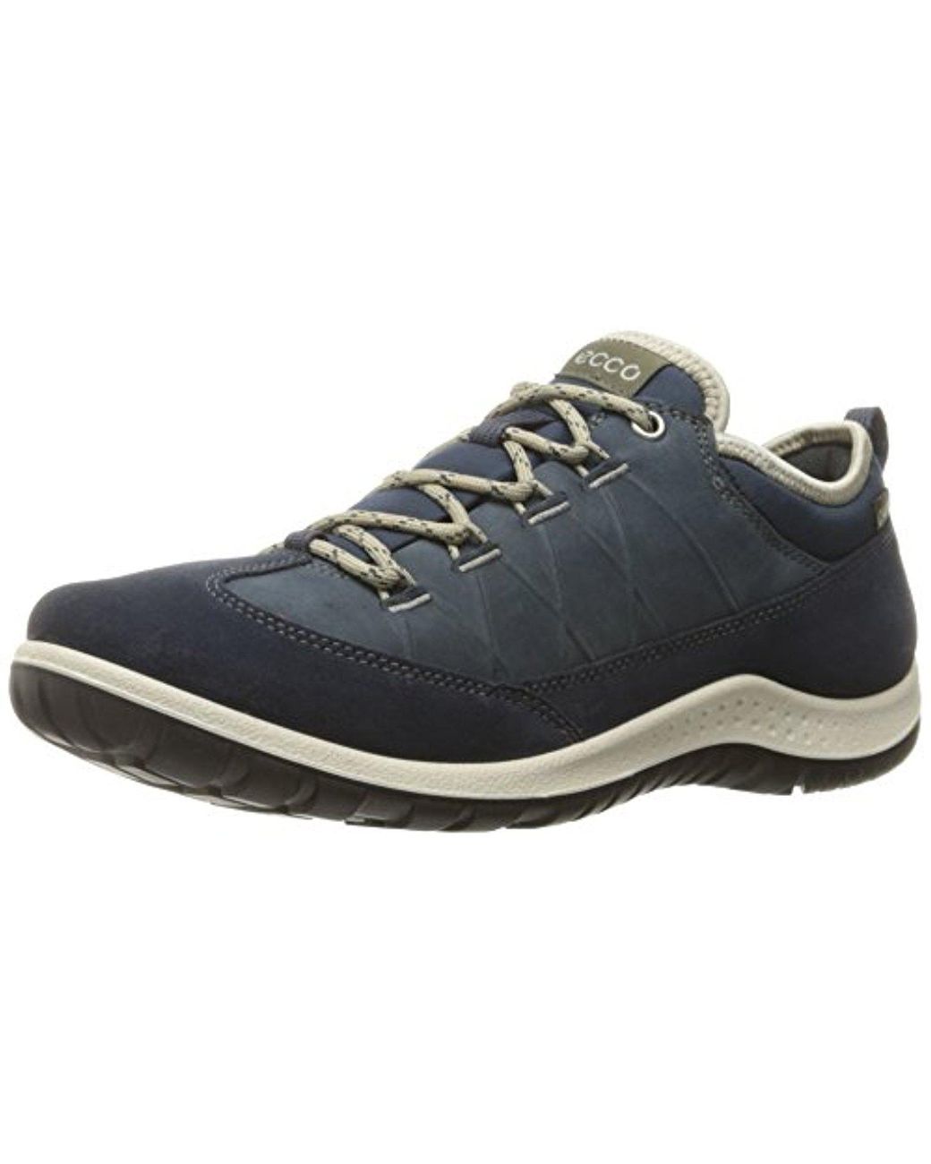 Ecco Suede Aspina Low Gore-tex-w Multisport Outdoor Shoes in Marine/Marine  (Blue) | Lyst