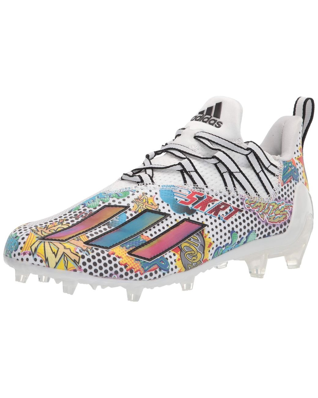 adidas Adizero 11.0 Football Cleat in White for Men Lyst
