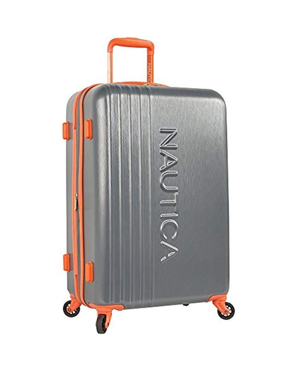 Nautica 3 Piece Hardside Spinner Luggage Suitcase Set in Gray Lyst