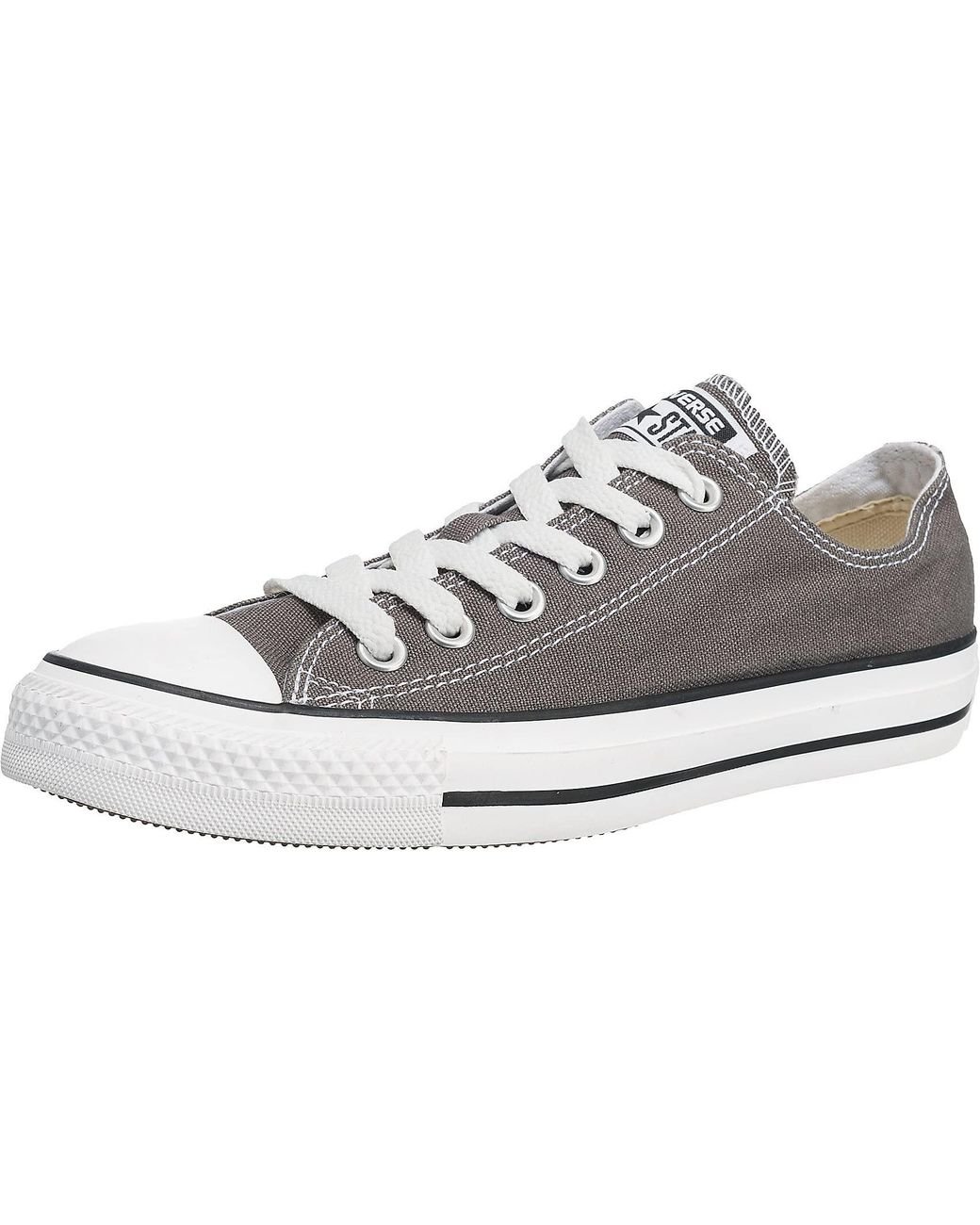 Converse s Chuck Taylor All Star Seasonal Ox Low top Sneakers in Black Lyst UK