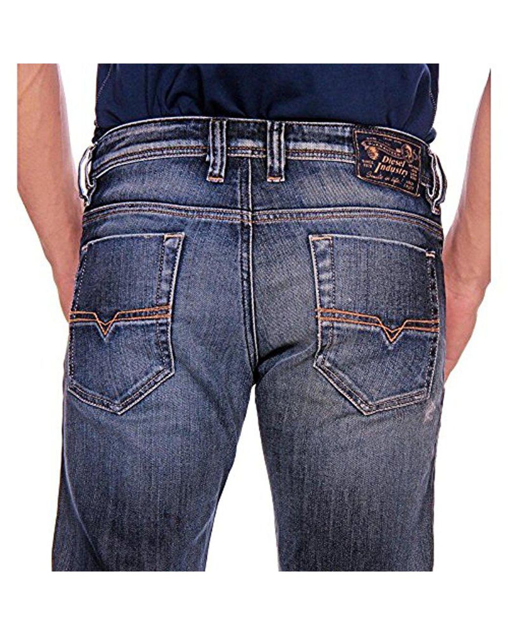 DIESEL Viker Regular Slim Straight-leg Jean 0885k in Denim (Blue) for Men |  Lyst