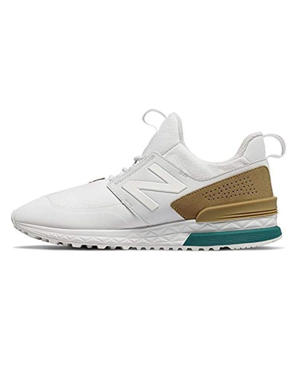 New Balance 574 Sport Decon in White for Men | Lyst