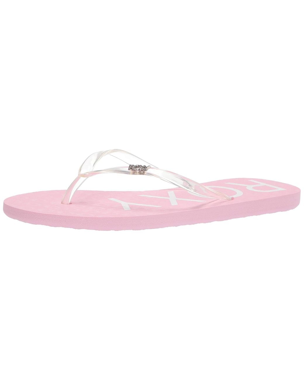 Roxy Rubber Viva Jelly Flip-flop Sandals in Pink 21 (Pink) - Lyst