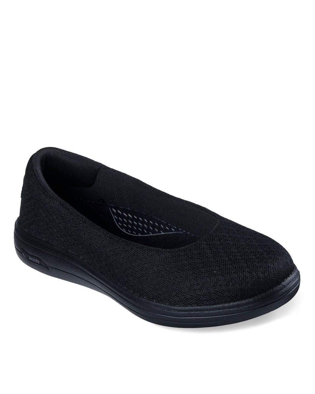 Skechers Aubrey Flat, Black, in Blue Lyst UK