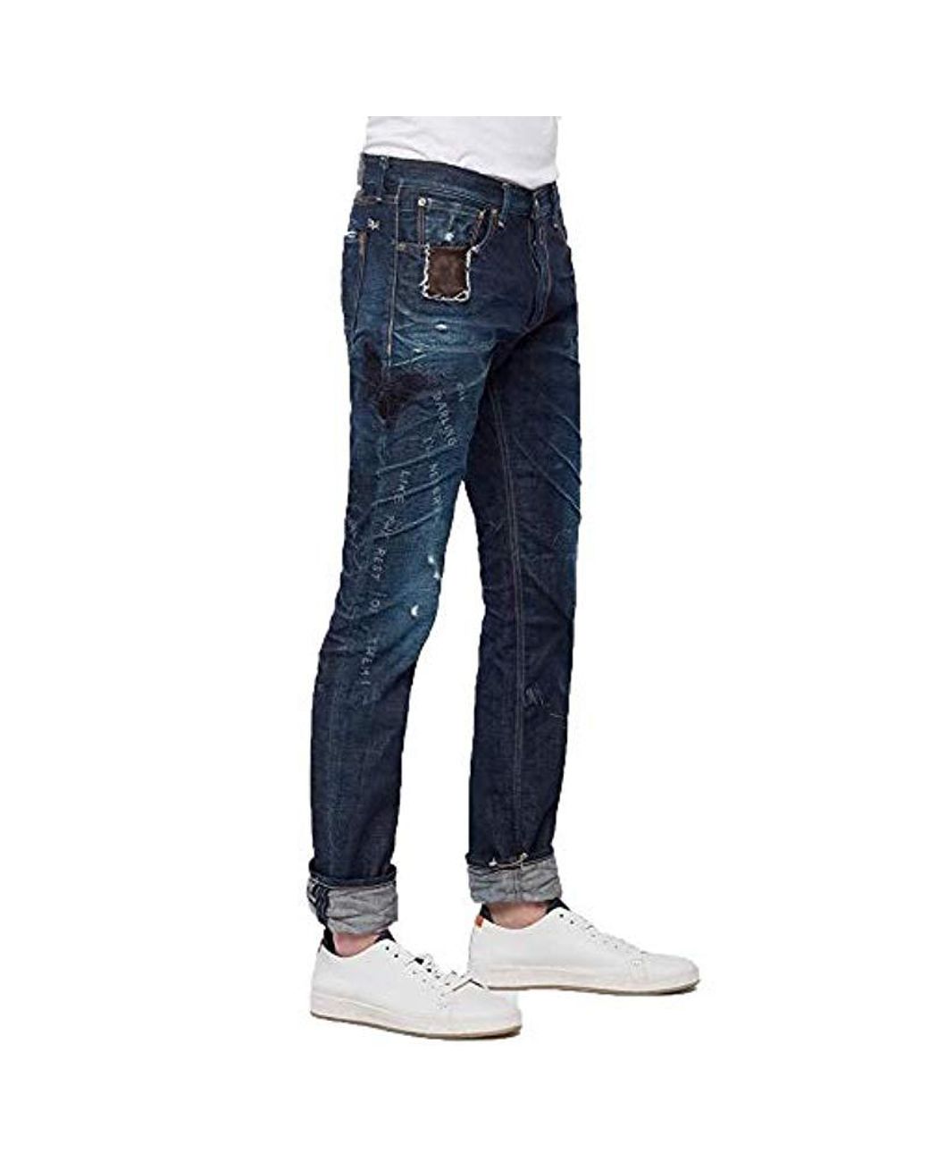 Replay Maestro Denim Selection Customised Jeans in Blue for Men | Lyst UK