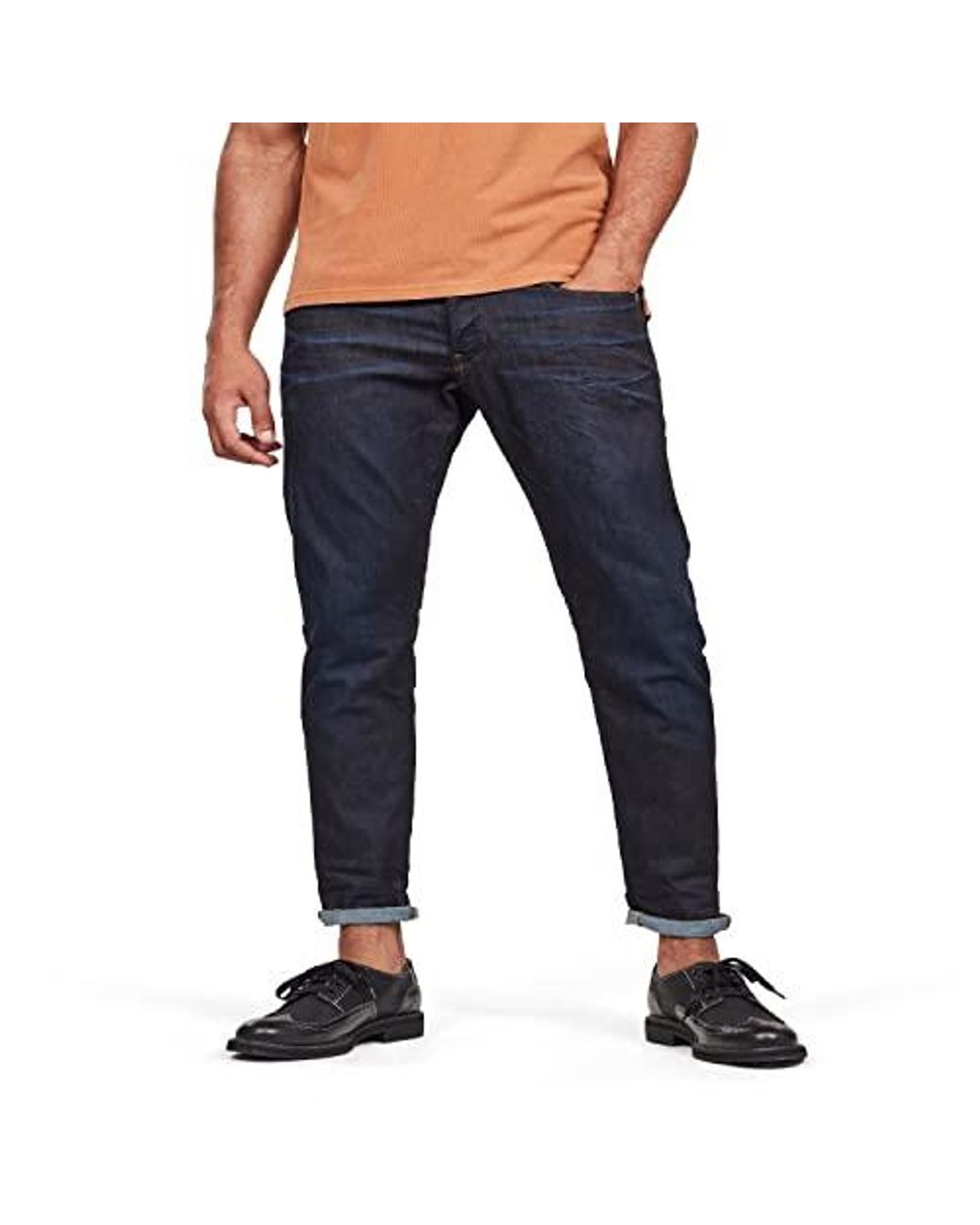 G-Star RAW Jeans 3301 Straight Tapered Jeans in het Blauw voor heren | Lyst  NL