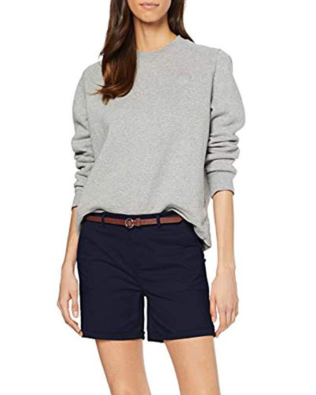 Pantaloncini Donna Scotch /& Soda Maison Longer Length Printed Shorts with Wide Waistband