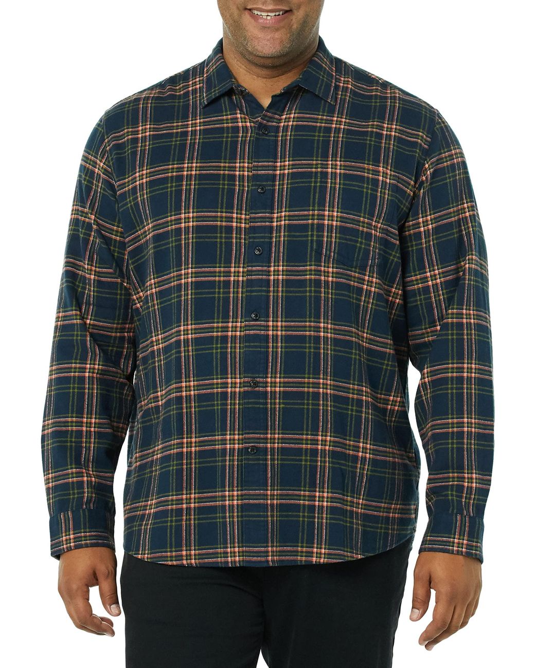 Amazon Essentials Regular-fit Long-sleeve Flannel Shirt in Blue for Men |  Lyst