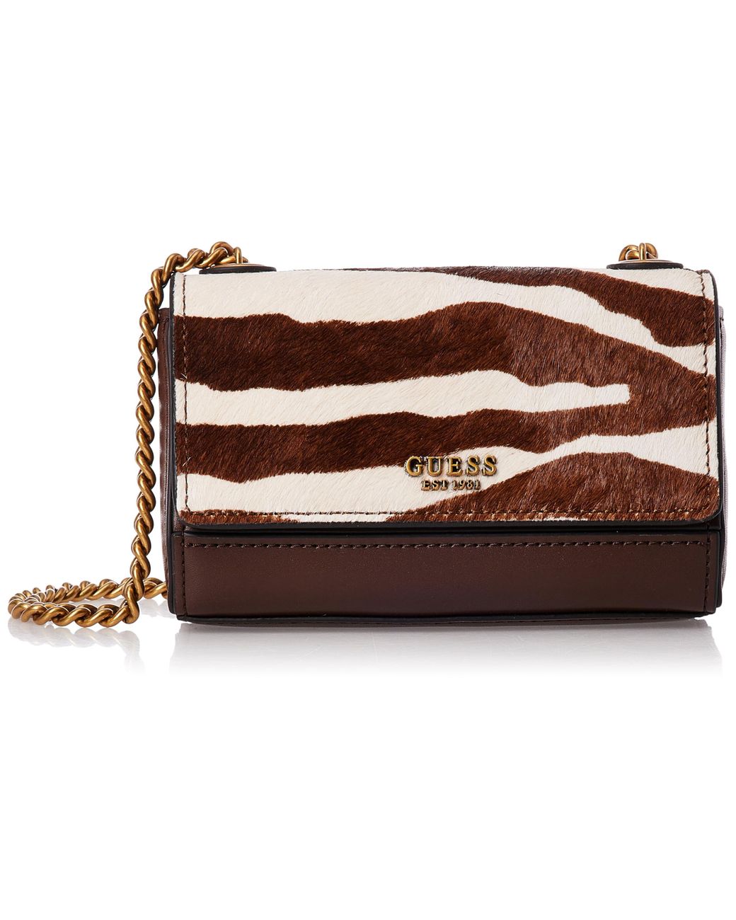 Guess best sale zebra bag