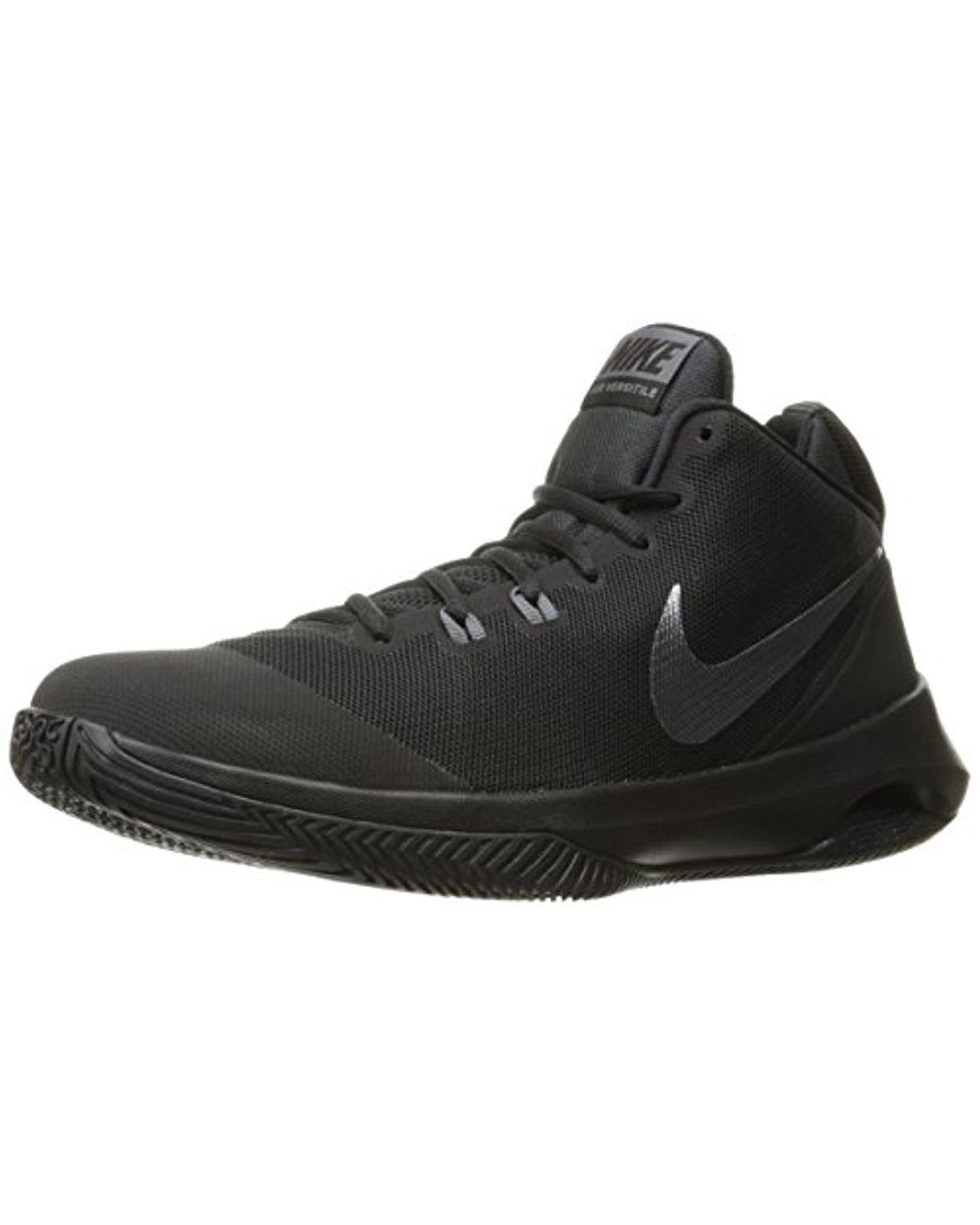 Nike Air Versitile Nubuck Basketball Shoes in Black/Metallic Dark Grey/Dark  gr (Black) for Men | Lyst