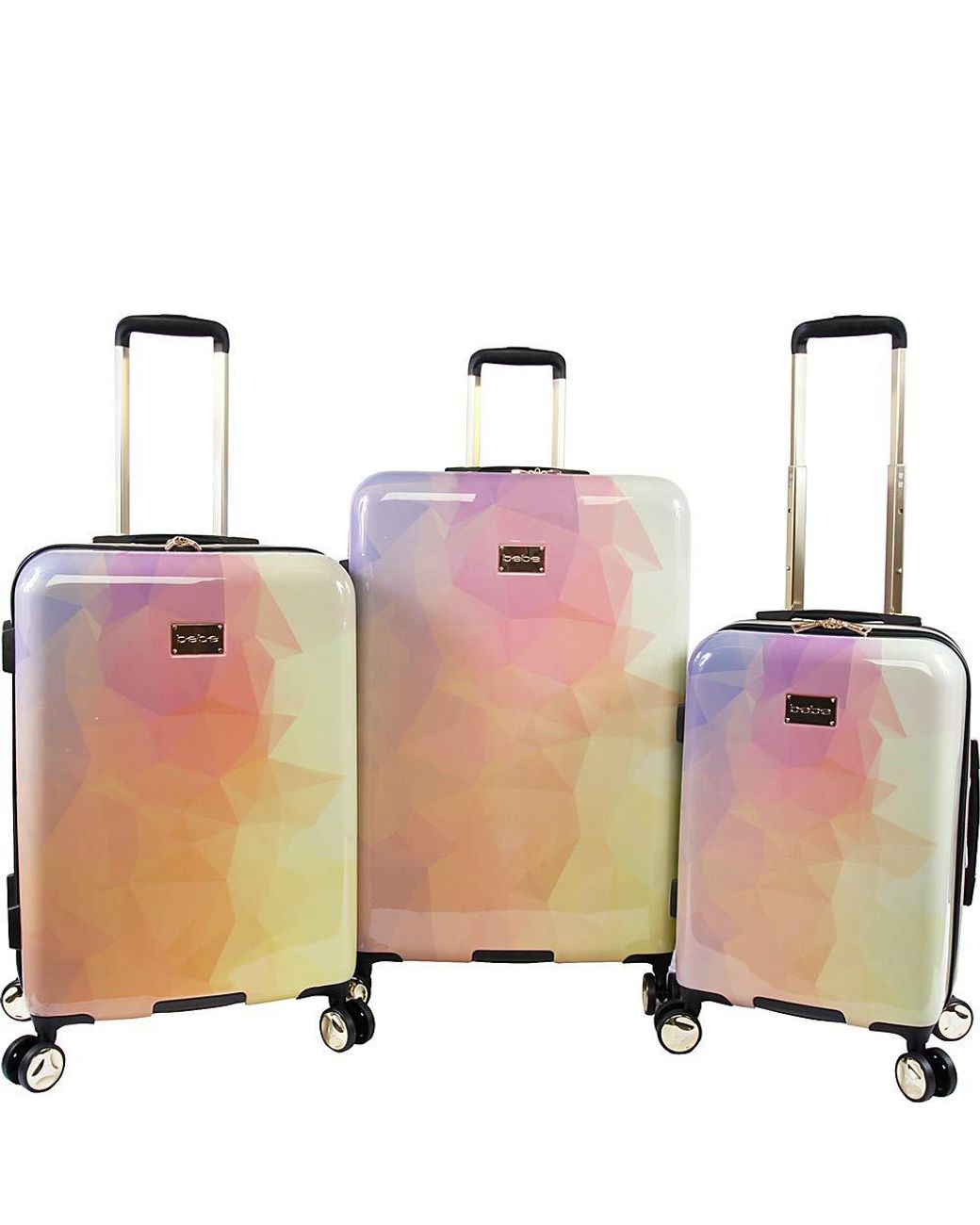 bebe luggage pink