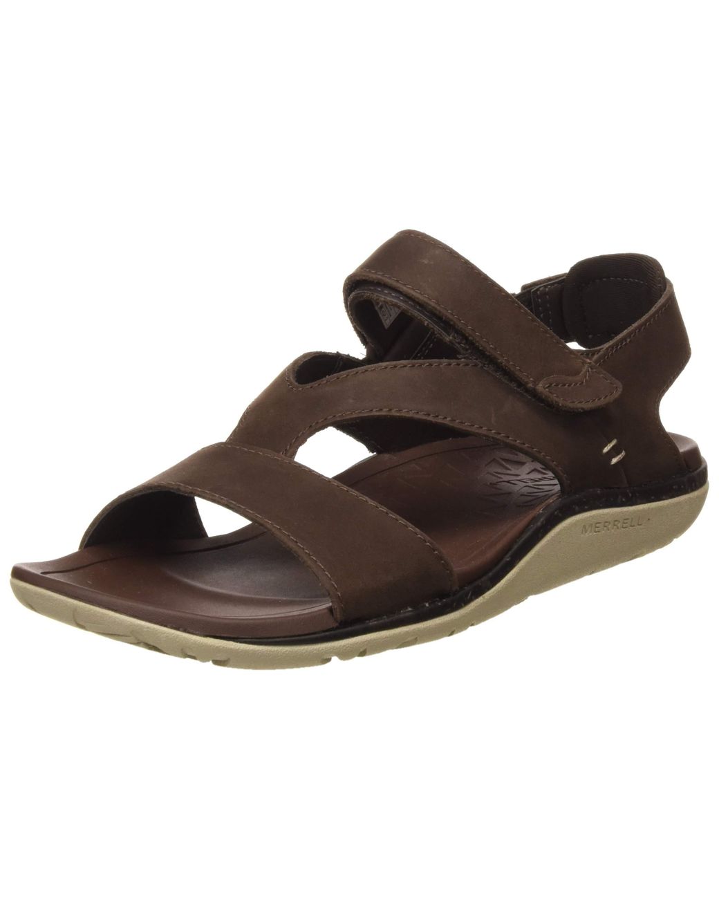 Merrell Trailway Backstrap Leather Sling Back Sandals in Brown - Save 54% - Lyst