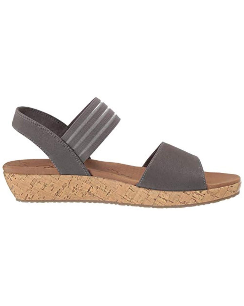 Skechers Brie lo profile stretch Mesh Vamp Sling Back Sandal Sport