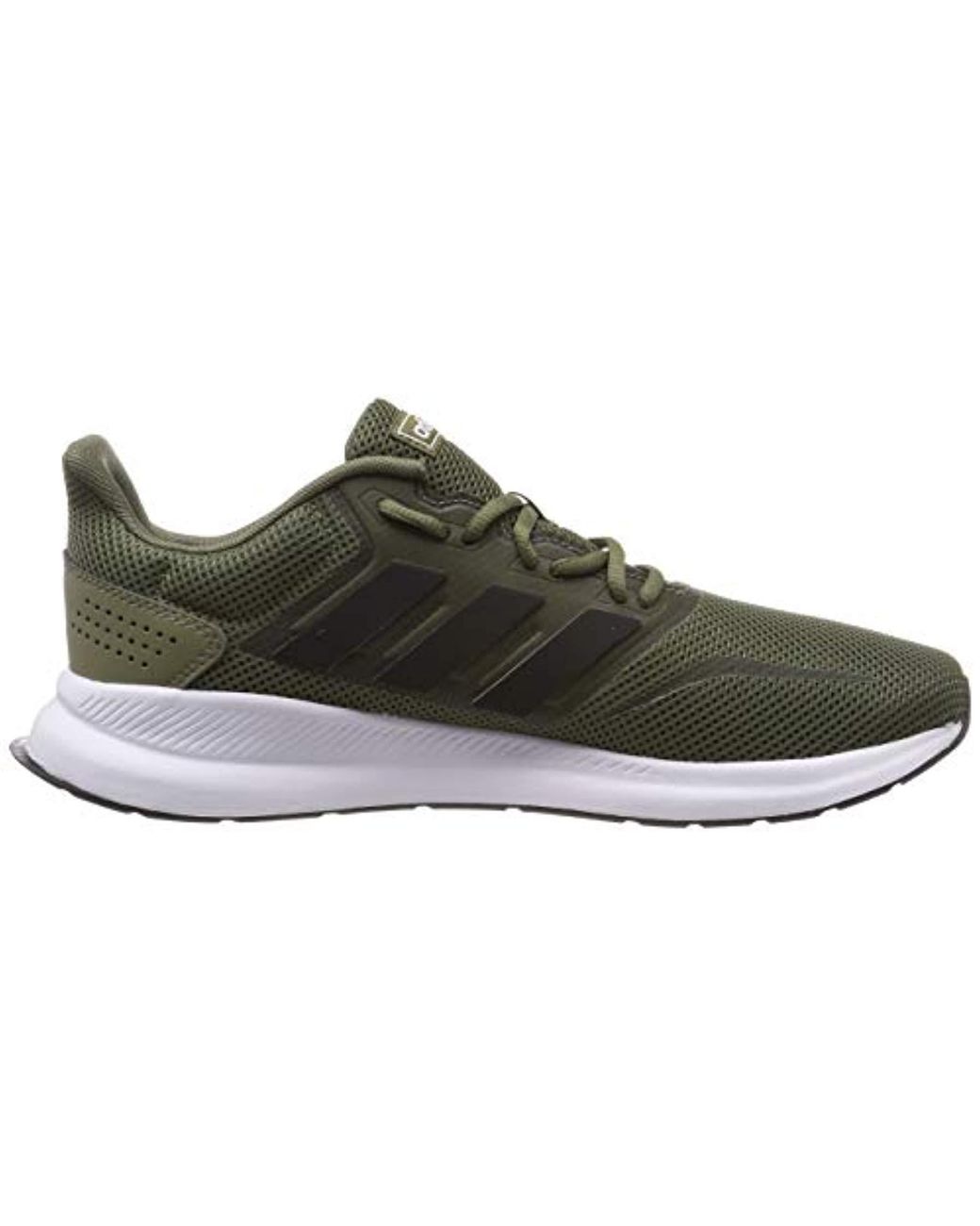 adidas Lace Falcon Running Shoes, Green (raw Khaki/core Black/ftwr White),  8.5 Uk for Men | Lyst UK