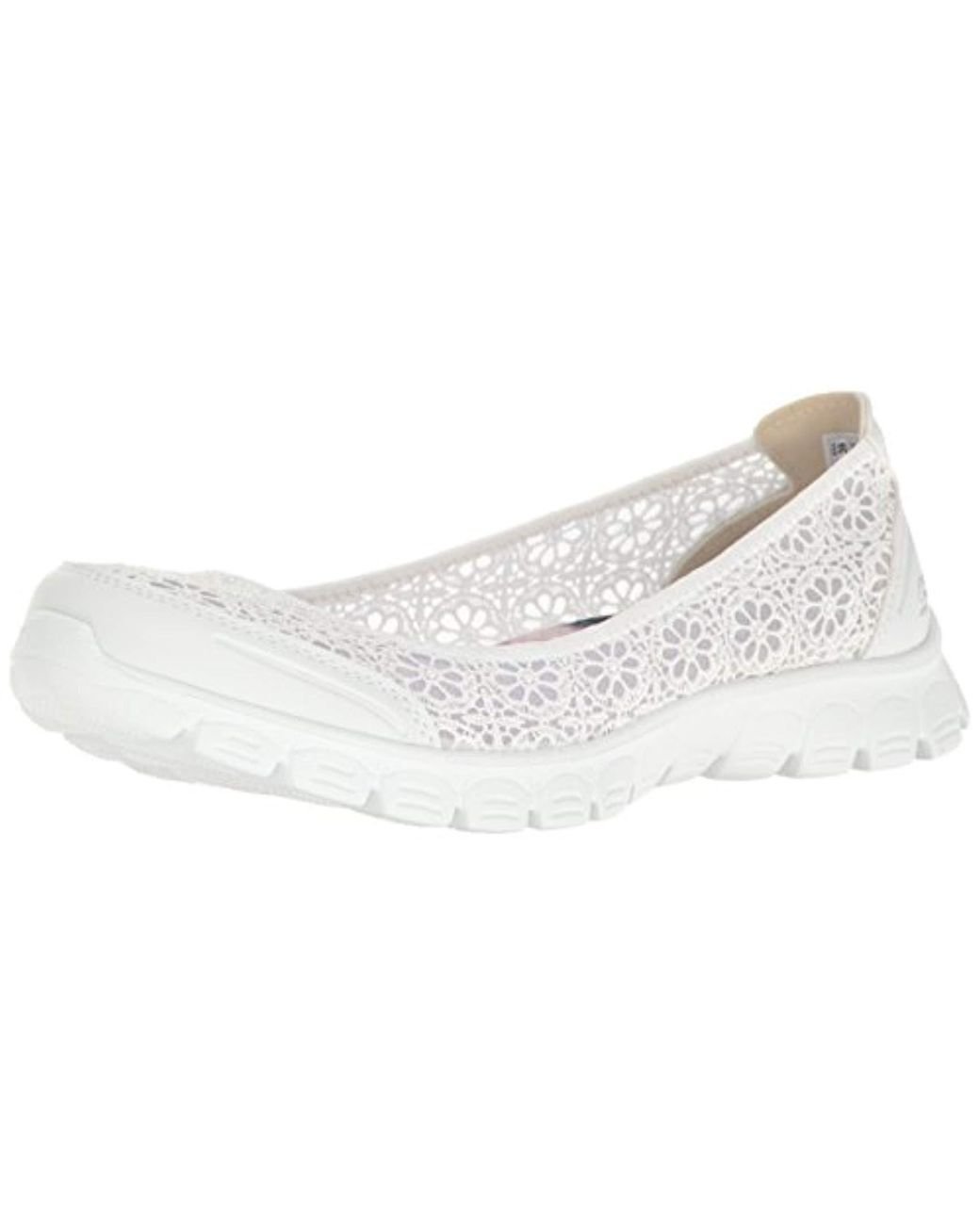 Skechers Ez Flex 2 - Sweetpea, Closed-toe Pumps in White | Lyst UK