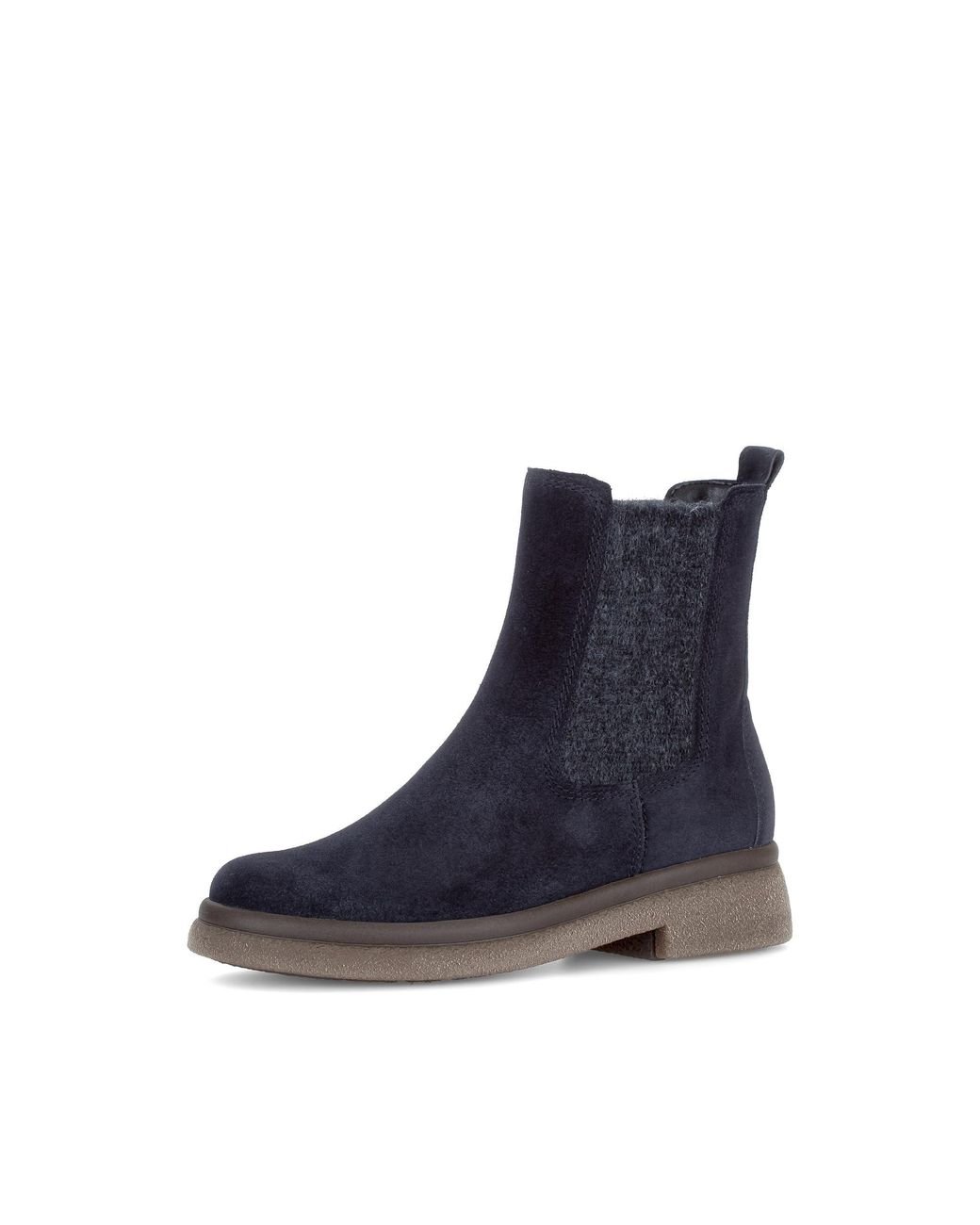 Gabor Chelsea Boots in Blau Lyst DE