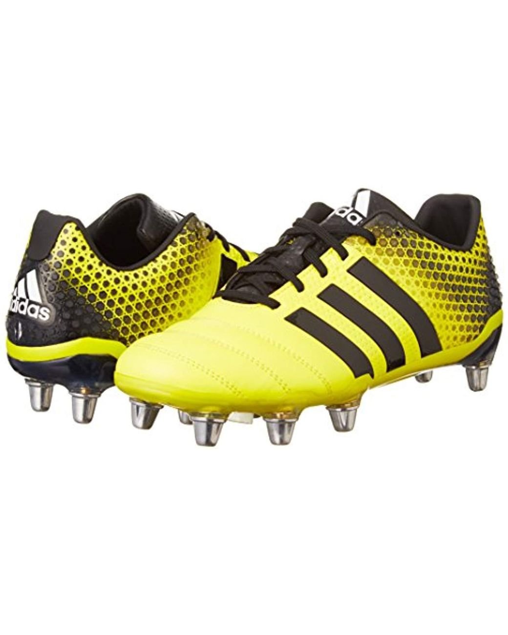 adidas Adipower Kakari 3.0 Sg Rugby Boots in Yellow for Men | Lyst UK