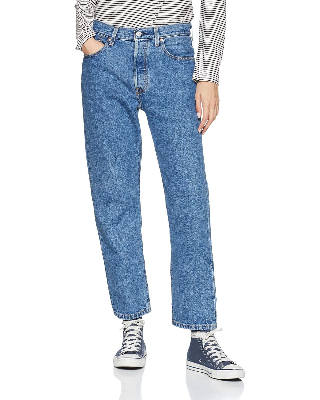 levis lost cause 501 crop jean