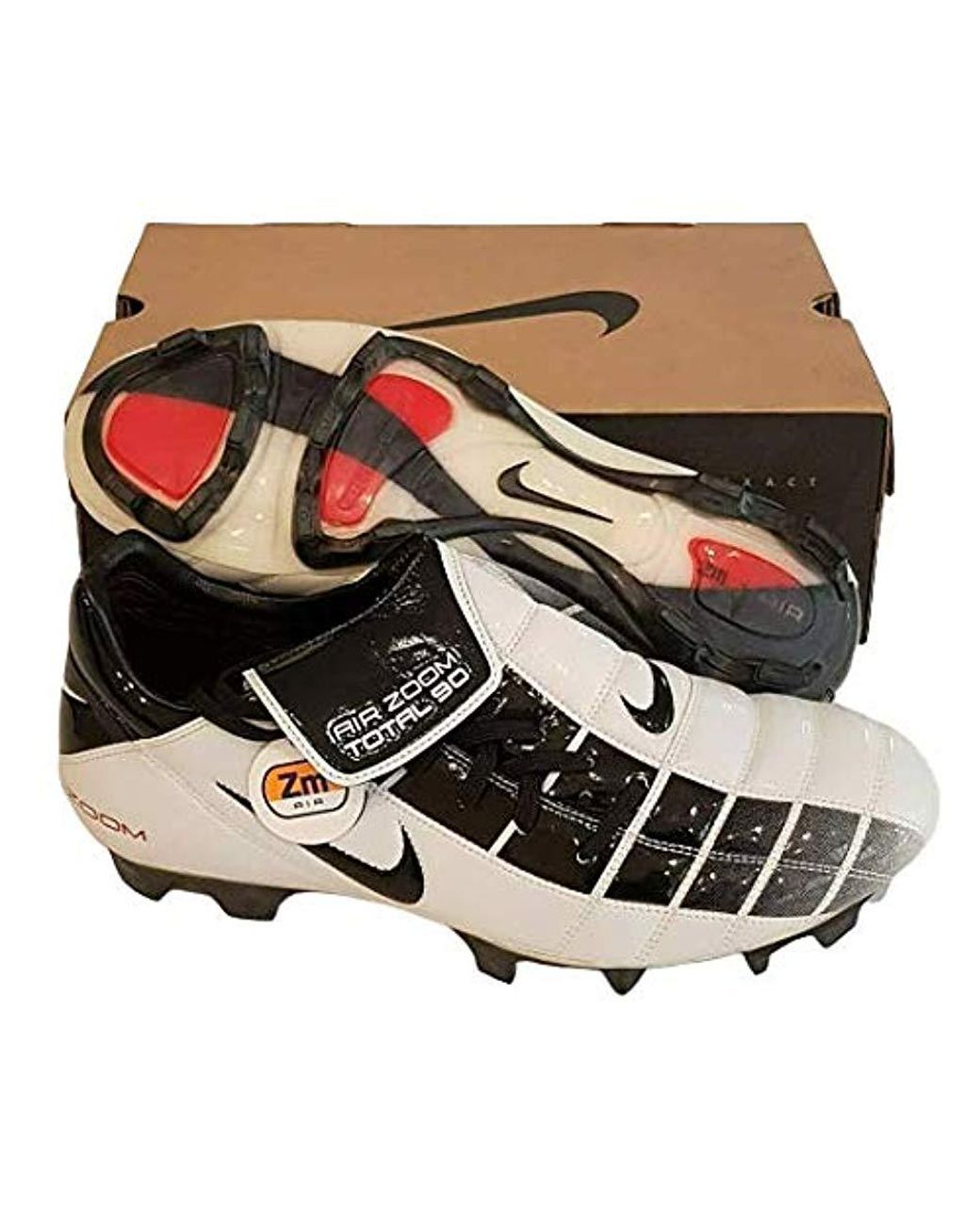 Nike Air Zoom Total 90 Ii Fg Firm Ground Football Boots Original 2003 Uk  11.5, Eur 47 White-black for Men | Lyst UK