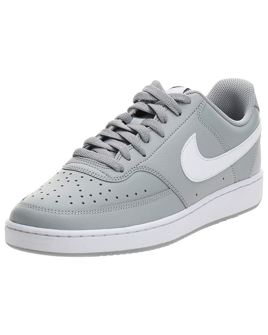 Nike Court Vision Low Sneaker in Gray for Men | Lyst