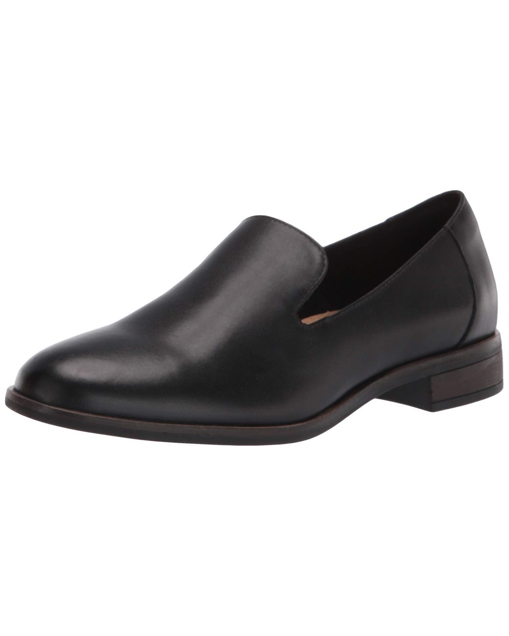 clarks trish strap black leather