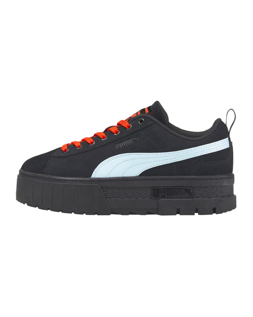 Puma grey breaker shop mesh fof suede sneakers