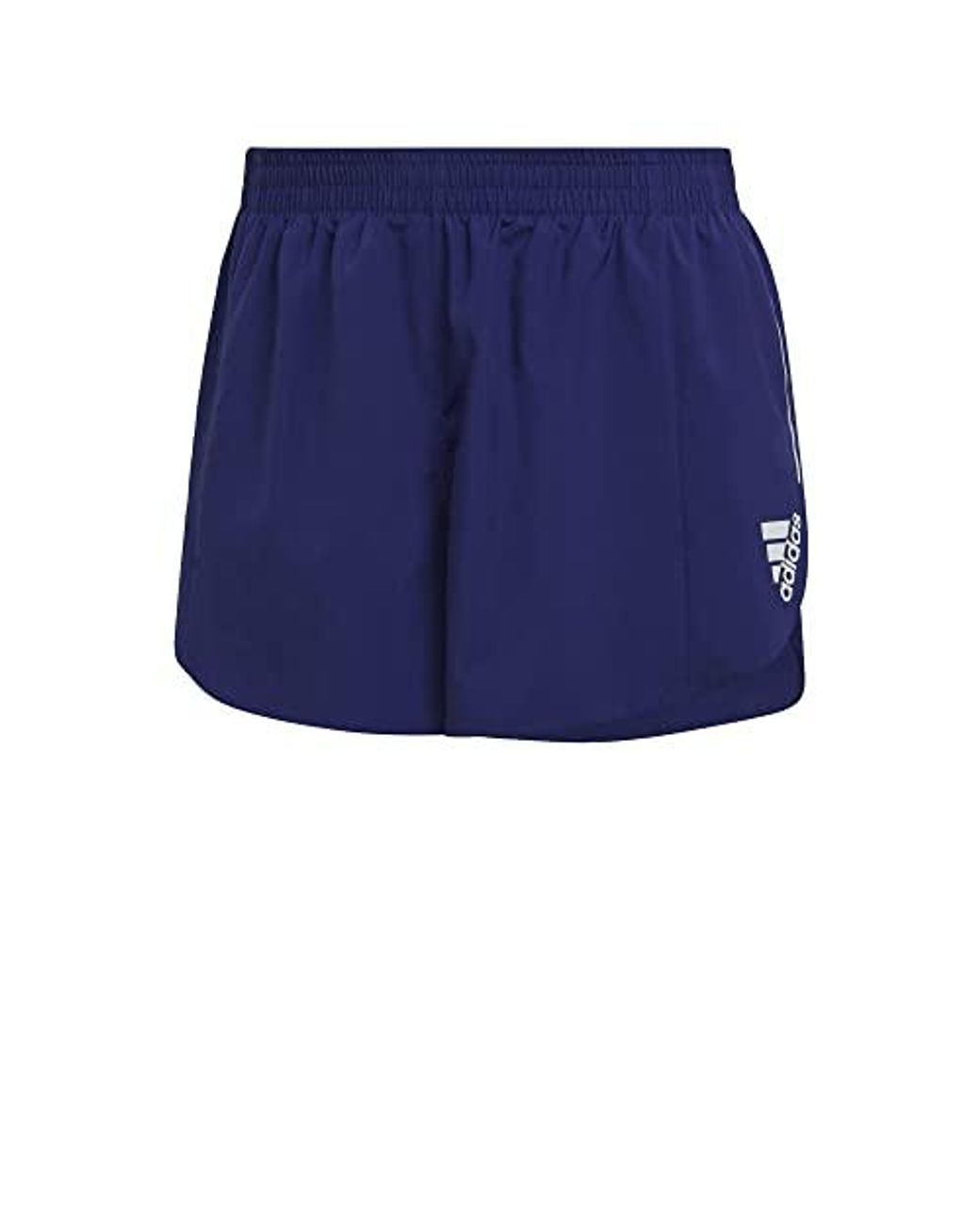 adidas Own The Run Split Shorts in Blue for Men | Lyst